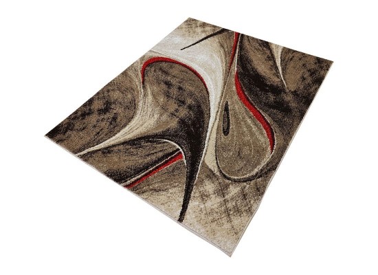 Тъкан килим MAGNOLIA 097 d.beige/red P
